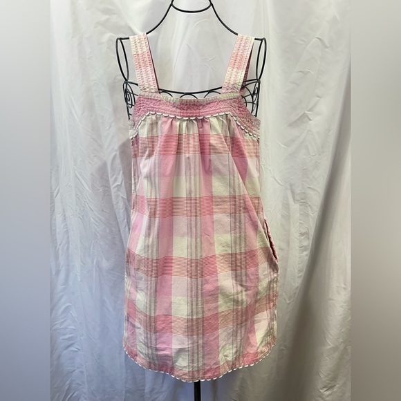 Vintage Juicy Couture pink plaid mini dress size 4 - Picture 8 of 12
